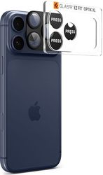 spigen glass tr ez fit optik pro xl 1 pack black for iphone 17 pro photo spigen glass tr ez fit optik pro xl 1 pack black for iphone 17 pro photo