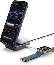 spigen essential magsafe 2 in 1 c wireless charger ef302moq black photo spigen essential magsafe 2 in 1 c wireless charger ef302moq black photo