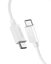 spigen essential usb c to usb c 60w cable white eb6010cc photo spigen essential usb c to usb c 60w cable white eb6010cc photo