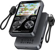 lamtech game console with 1500 games powerbank 10000mah black lam980855