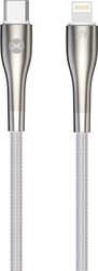 forever sleek cable usb c to lightning 10 m 27w white photo forever sleek cable usb c to lightning 10 m 27w white photo