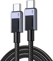 ugreen type c to type c cable l524 60w 3a 1m grey photo ugreen type c to type c cable l524 60w 3a 1m grey photo