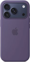apple iphone 17 pro silicone case with magsafe purple fog mgfg4 photo