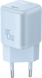 baseus wall charger picogo 45w 3a 1 x type c blue photo baseus wall charger picogo 45w 3a 1 x type c blue photo