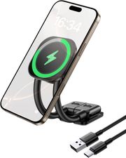 baseus wireless car charger primetrip c03s pro 15w 167a black photo baseus wireless car charger primetrip c03s pro 15w 167a black photo