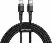 baseus cafule 60w 3a type c to type c cable 2m 3 pack black grey photo