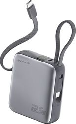 4smarts powerbank pocket dual cord 10000mah 225w space grey photo 4smarts powerbank pocket dual cord 10000mah 225w space grey photo