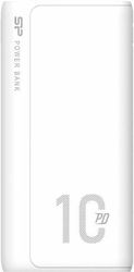 silicon power powerbank qp15 white 10000 mah external battery photo