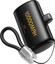 power bank 10000mah pd 225w wk wp 113 2 ports with cable usb c lightning black photo