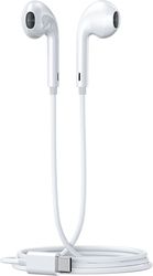 earphones usb c wk yb03 white photo earphones usb c wk yb03 white photo