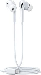 earphone usb c wk yb06 white photo earphone usb c wk yb06 white photo