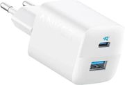 anker wall charger 323 33w 3a 1x usb a 1x type c white a2331g21 photo