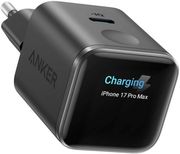 anker wall charger nano display 45w 3a 1x type c black a121dg11 photo