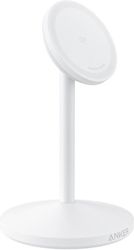 anker wireless charger maggo stand 15w 167a white a25x1h21 photo anker wireless charger maggo stand 15w 167a white a25x1h21 photo