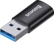 baseus ingenuity usb a to type c adapter black photo