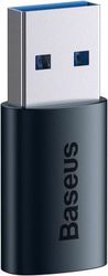 baseus ingenuity usb a to type c adapter blue photo