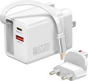 4smarts gan flex 65w wall charger usb type c cable