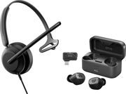 headset epos impact 730 black with epos gtw 270 in ear handsfree photo