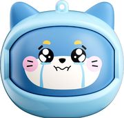 blackview kids earbuds bt60 cat design rotating charging case with emojis blue airbuds k1 bl