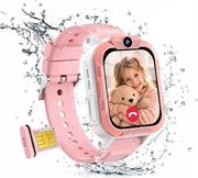 blackview 4g kid wifi waterproof ip68 smartwatch with lanyard pink z40pro p