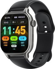 xo j15 square smart sports watch with call function 450mah battery black silicone strap photo