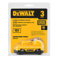 mpataria dewalt 12v 3ah li ion xr dcb124 extra photo 3