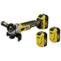 goniakos troxos mpatarias dewalt 18v 125mm 3x 5ai xr li ion brushless dcg405p3 extra photo 1