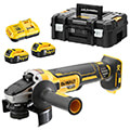 goniakos troxos mpatarias dewalt 18v 125mm 3x 5ai xr li ion brushless dcg405p3 extra photo 5