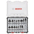 set 15 frezes anameiktes bosch 6mm 2607017471 extra photo 1