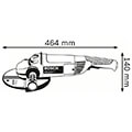 goniakos ilektrikos troxos bosch pro gws 24 230 jz 06018c3300 extra photo 2