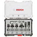 set frezes royter 6 tem bosch 8mm 2607017469 extra photo 1