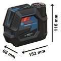 alfadi lazer bosch pro gcl 12v 50 22 cg prasinis desmis rm20 stoxos extra photo 2