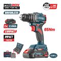 bormann pro bbp5401x22ca kroystiko drapanokatsabido compact brushless mpatarias 20v2x2ah extra photo 1