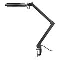 goobay 65575 led magnifying lamp with clamp 8w black extra photo 1