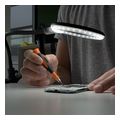 goobay 65577 led magnifying lamp with clamp 6w black extra photo 5