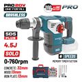 bormann pro bbp5336ca pneymatiko skaptiko mpatarias sds plus brushless 20v45j0 760rpmsolo extra photo 1