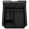 spigen tesla center console organizer black for model y 3 extra photo 1