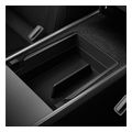 spigen tesla armrest console organizer black for model y 3 extra photo 3