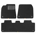 baseus tesla model y t space 6 pieces car floor protection mats set velvet extra photo 2