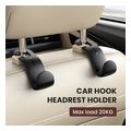 ugreen lp104 car hook organizer black extra photo 1