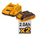 ergaleia mpatarias 20v li ion set 2 tem ingco ckli20271 extra photo 3
