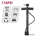deli floor pump 8bar 116psi f29x270mm black edl880006 extra photo 2 deli floor pump 8bar 116psi f29x270mm black edl880006 extra photo 2