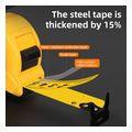 deli measuring tape 3m 10 x16mm yellow edl9003y extra photo 1 deli measuring tape 3m 10 x16mm yellow edl9003y extra photo 1
