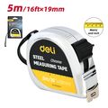 deli steel tape measure 5m 16 x19mm silver edl270005cy extra photo 2 deli steel tape measure 5m 16 x19mm silver edl270005cy extra photo 2