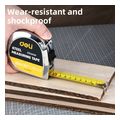 deli steel tape measure 10m 33 x25mm silver edl270010cy extra photo 1
