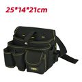 deli tool waist bag 25 x 14 x 22cm black edl p5 extra photo 2