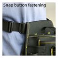 deli tool waist bag 25 x 14 x 22cm black edl p5 extra photo 5