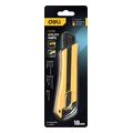 deli snap off blade knife 18mm sk2 yellow edl018 extra photo 2 deli snap off blade knife 18mm sk2 yellow edl018 extra photo 2