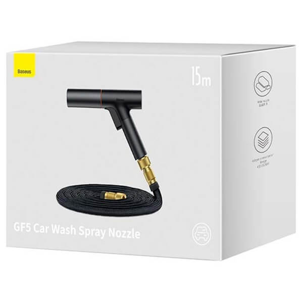 Πιστολι Νερου Baseus Gf5 Car Wash Spray Nozzle 15m Ποτιστικα (TLS.320035)