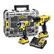 set drapanokatsabido dewalt 10mm 12v dcd710d2 katsabidi 12v dcf815d2 2x2ah li ion dck211d2t photo